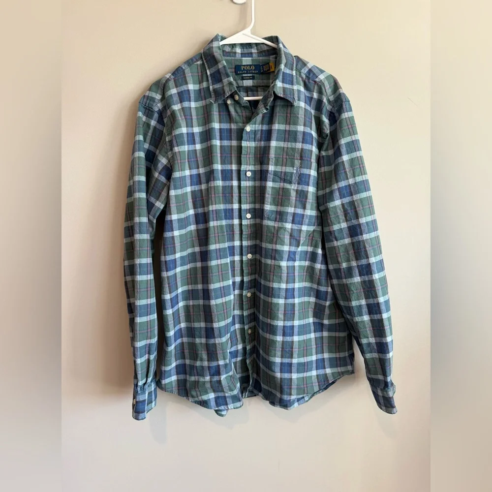 Polo Ralph Lauren Men's Plaid Shirt Size XL
